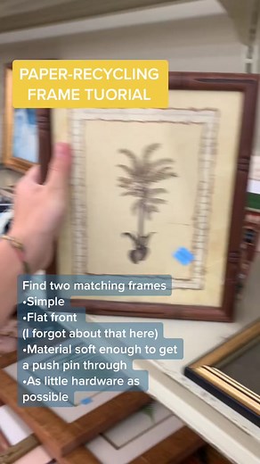 DIY Paper Recycling Frame Tutorial