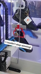 I Couldn't Stop Winning This Game.... #reelsviral #gaming#clawcraziness#clawcrazy#arcade#clawmachine#keymaster We kept winning Jordans from this Keymaster! | ClawCrazy