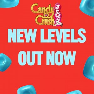 5.6K views · 150 reactions | Here's a party idea: 1) Get all your friends together 2) Pick up some popcorn 3) See who can beat new levels first! Play now! | Candy Crush Jelly Saga | Facebook