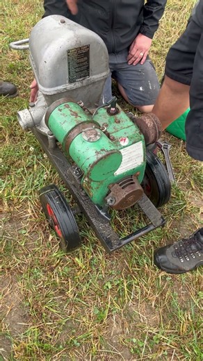 Villiers c12 pump first run in 3 years