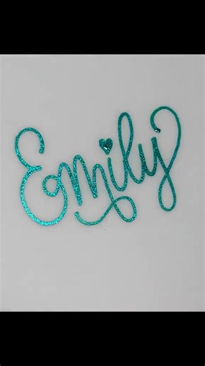 7.1K views · 77 reactions | Tag an Emily you Love  (pen: dual metallic pen- ink color changes on black paper- find them on my link on bio ) | The_letter_salon | Facebook