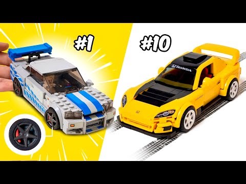 Custom LEGO Cars for Minifigs...