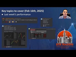 NinjaTrader 8 Tools - Results from Automated trading and updates 16 Feb 2025.