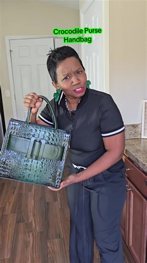 Stylish Crocodile Handbag Showcase