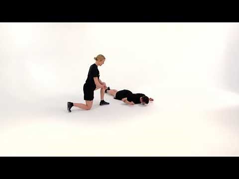 Shoulder Stability Drill Exercise 5 - W Raise