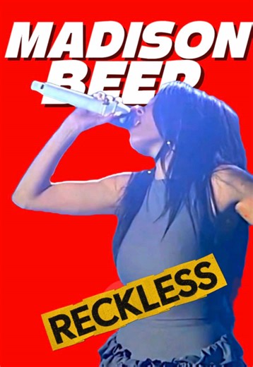 Madison Beer performing Reckless live in Milan 🇮🇹 — one of those songs that hits even harder when you see it live. #madisonbeer #reckless #livemusic #concert #btm