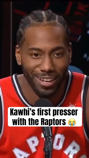 Kawhi Leonard’s laugh is iconic 🤣