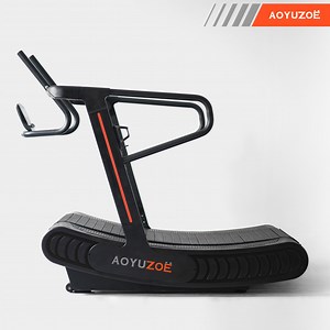 [Hot Item] Manual Curved Treadmills Commercial Gym Use Self-Generating Curve Treadmill