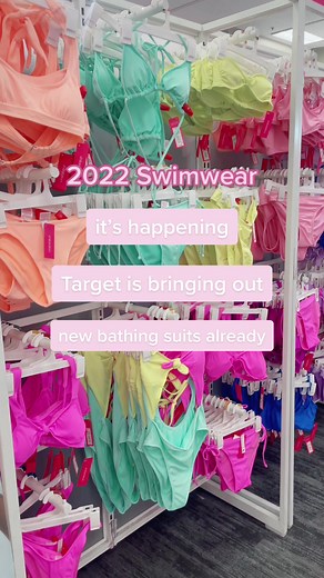 Too soon? Let me know if I should start sharing the new swimsuits already! #targetswim #targetfinds2022 #targettok #targettiktok #targetrun #swimwear