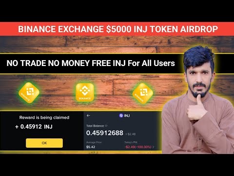 Binance Exchange Free INJ Token Airdrop || Binance Offer Today || Binance Injective Course Answers 🤑