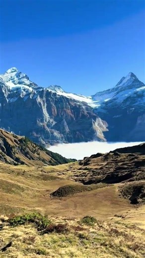 Shadows fall across the rocks