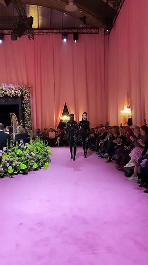 Violet Chachki Walks for Richard Quinn AW22