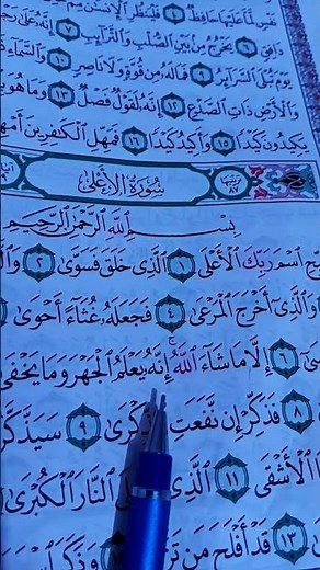 سبح اسم ربك الأعلى مكتوبة القاريء الشيخ ماهر المعيقلي ارح قلبك قليلا 🎧 ❤️