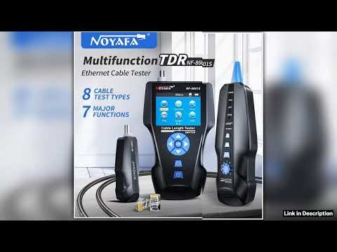 NOYAFA NF8601S Cable Tester Network Cable Tracker with PoEPING Function Lan Measure Tester Measure
