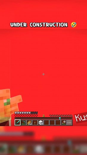 1.5K views | Who wrote "Under Construction" 藍 | Minecraft . . #minecraft #minecraftmeme #minecraftmemes #minecraftshorts #minecraftreels #minecraftbuilds | Krishgamingspot2.0 | Facebook