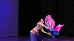 "Silk - The Belly Dance Veil Workout" Learn belly dance with veil!...