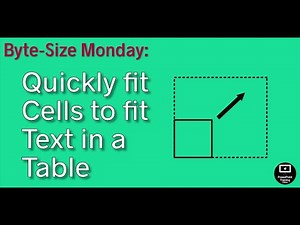 How to quickly resize tables in PowerPoint