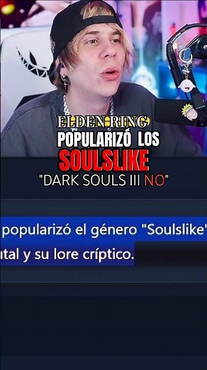 El juego que popularizo el género SOULS LIKE es Dark Souls o Elden Ring? 🤔