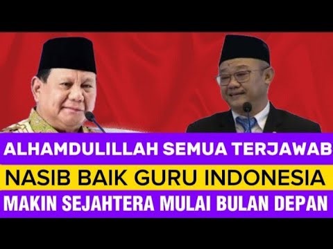 THANK GOD, THE FATE OF PNS AND PPPK TEACHERS HAS BEEN ANSWERED | MORE PROSPEROUS STARTING NEXT MO...