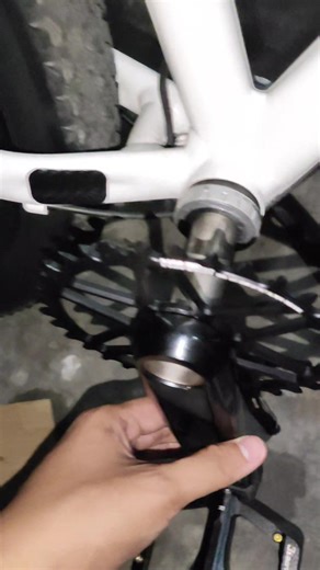 34T Oval chainring sa m6100 crank upgrade 🤣🤣#fyp #foryoupage #siklistangtiktokerist #sagmitcrazyboostv2