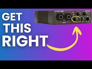 How to Set Up Your First Audio Interface Presonus AudioBox USB 96