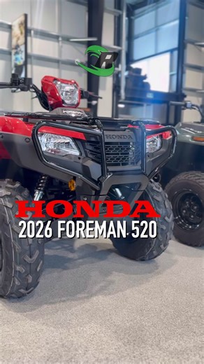 Built tough. Priced right. Ready to work and play. 💪🔥 The 2026 Honda Foreman 520 is now $300 OFF at Rockland Wheels — starting at $11,462! 📞 613-446-1188 Why everyone loves the Foreman 520: ⚙️ Legendary Honda reliability 🏁 Powerful 518cc fuel-injected engine 🛞 Smooth, confident handling on trails or job sites 🧰 Built to work hard, ride easy, and last forever 🌲 Perfect balance of utility trail fun This ATV has earned its reputation for a reason — it just does it all. Swing by Rockland Whee