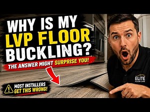 Why Your LVP Floor Is Buckling (The Mistake Most Installers Make) | Elite Floor Care
