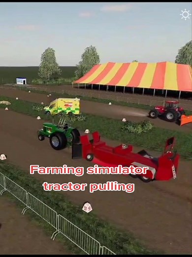 Ultimate Tractor Pulling in Farming Simulator 19