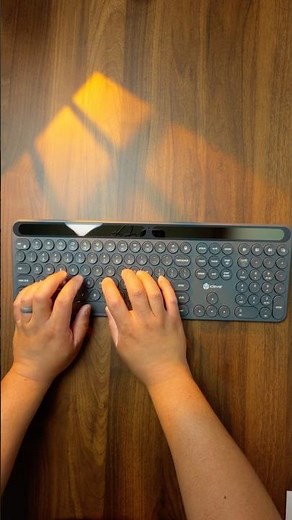 iClever BK60 Solar Powered Keyboard Unboxing & Test