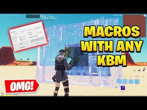 how to use macros in fortnite! (this wont get u banned) (READ DESCRIPTION)
