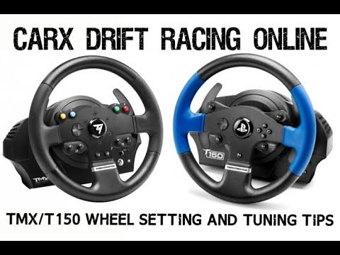 CarX Drift Racing Online Wheel Settings! SMOOTHEST Thrustmaster TMX / T150 Settings + Tuning Tips!