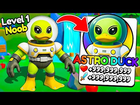 Starting over as NOOB with ASTRO DUCK in Duck Evolution!