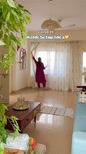 A little setup for the wedding season ✨ #weddingseason #festivedecor #homedecorideas #simpledecor