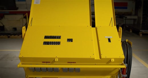 Portable Power Distribution Center PPDC built at VTi