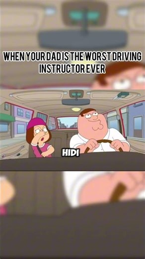 Peter Teaching Meg How To Drive 😂 #familyguy #patrickwjgriffin #funny #petergriffin