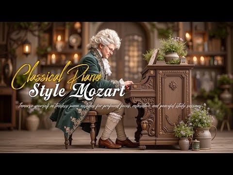 Mozart Piano 🎹 Classical Piano Masterpieces for Study & Relaxation - Focus Music