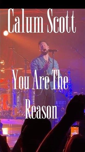 Calum Scott Performs You Are the Reason Live 🎤❤️