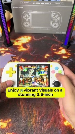 The Best Handheld Console of 2025 – Meet the Powkiddy X35H Retro Video Game Handheld #retrogaming
