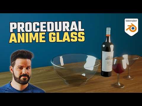 How to Make Anime-Style Glass in Blender (Eevee Shader Tutorial)