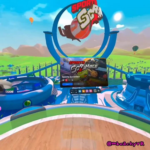 If you guys haven't tried sports Scramble, you need to! It's such a fun, family game!! #sportsscramble #vr #gaming #fyp #mbeachy #mbeachyvr #vrgaming #virtualreality #letsplay