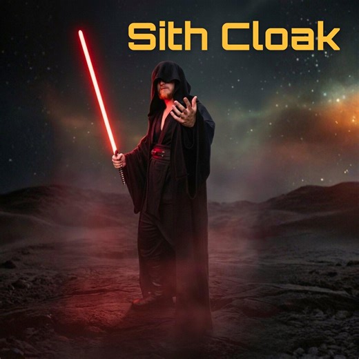 Black Sith Cloak | Screen-accurate Cosplay Robe | Handcrafted High-end Costume - Etsy Canada