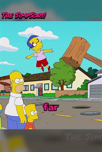 Milhouse fell into a cave. #thesimpsons #simpsons #cartoon #film #animation