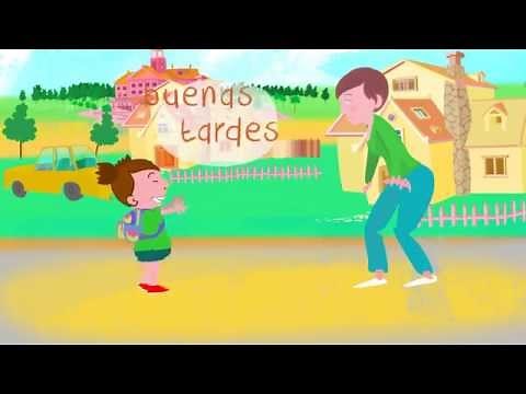 ¡Buenos días! Song to learn Spanish greetings and daily routines