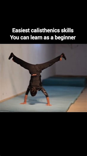 Easiest calisthenics skills you can learn as a beginner 🔰.. #calisthenics #learn #workout #beginner
