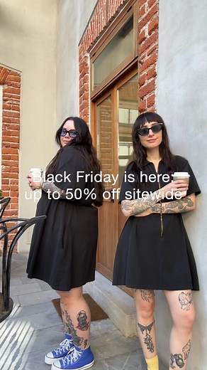 🌟 Black Friday is on! Save up to 50% sitewide. Shop best-sellers like the Utility Dress and Waffle Thermals. No minimum. Grab your sustainable styles now! | Noble