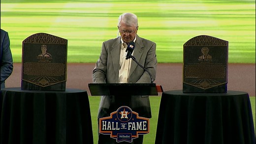 Ceremonia del Salón de la Fama de Astros