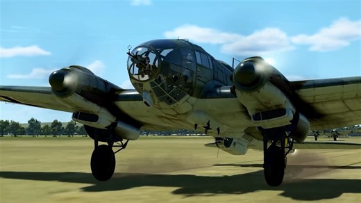 He-111 bomber ambushed: RAF Spitfires unleash fury in deadly WWII attack run