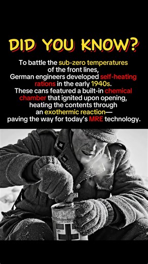 Hot Meals in -40°C: Germany’s 1940s Self-Heating Rations.#history