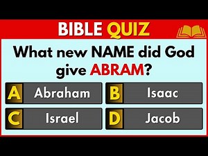 The ULTIMATE Bible Quiz: Abram, Melchizedek, & the First Covenant Test! #biblequiz
