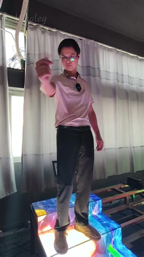 LED interactive floor tile screen#whaley #ledfactory #leddisplay #ledscreen #led